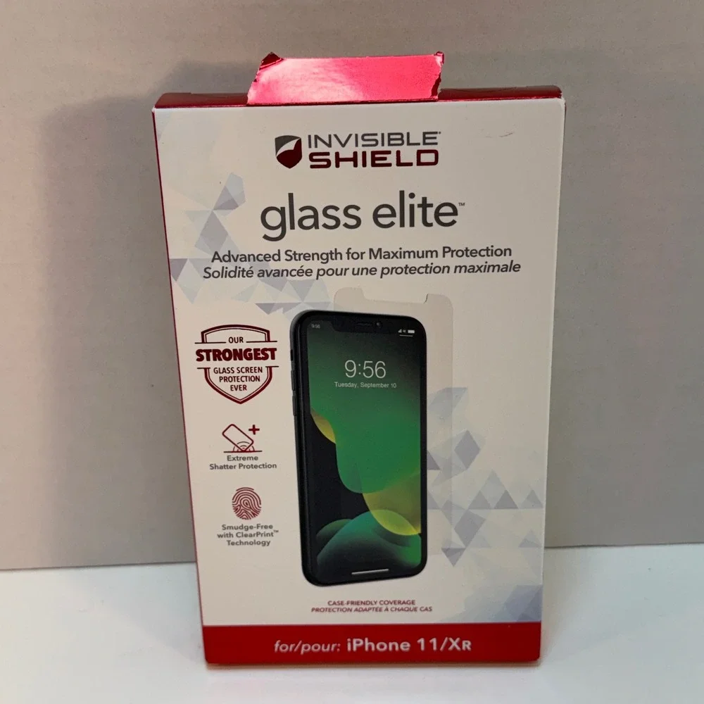 Invisible Shield Glass Elite Screen Protector for iPhone 11 XR Advanced ZAGG NEW